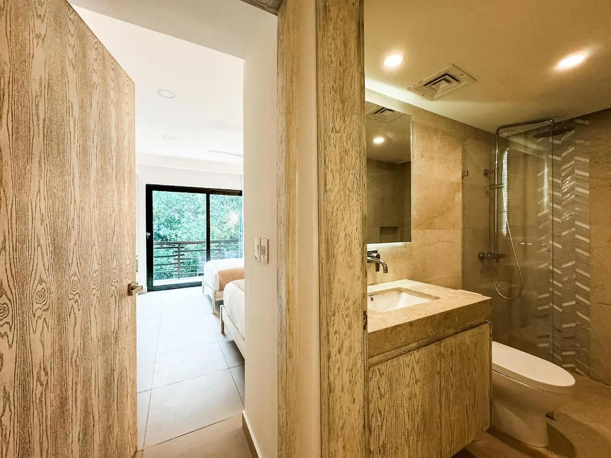Ata30 -2 Bed Suite Gym Parking Wifi Beach Club Playa del Carmen Apartment